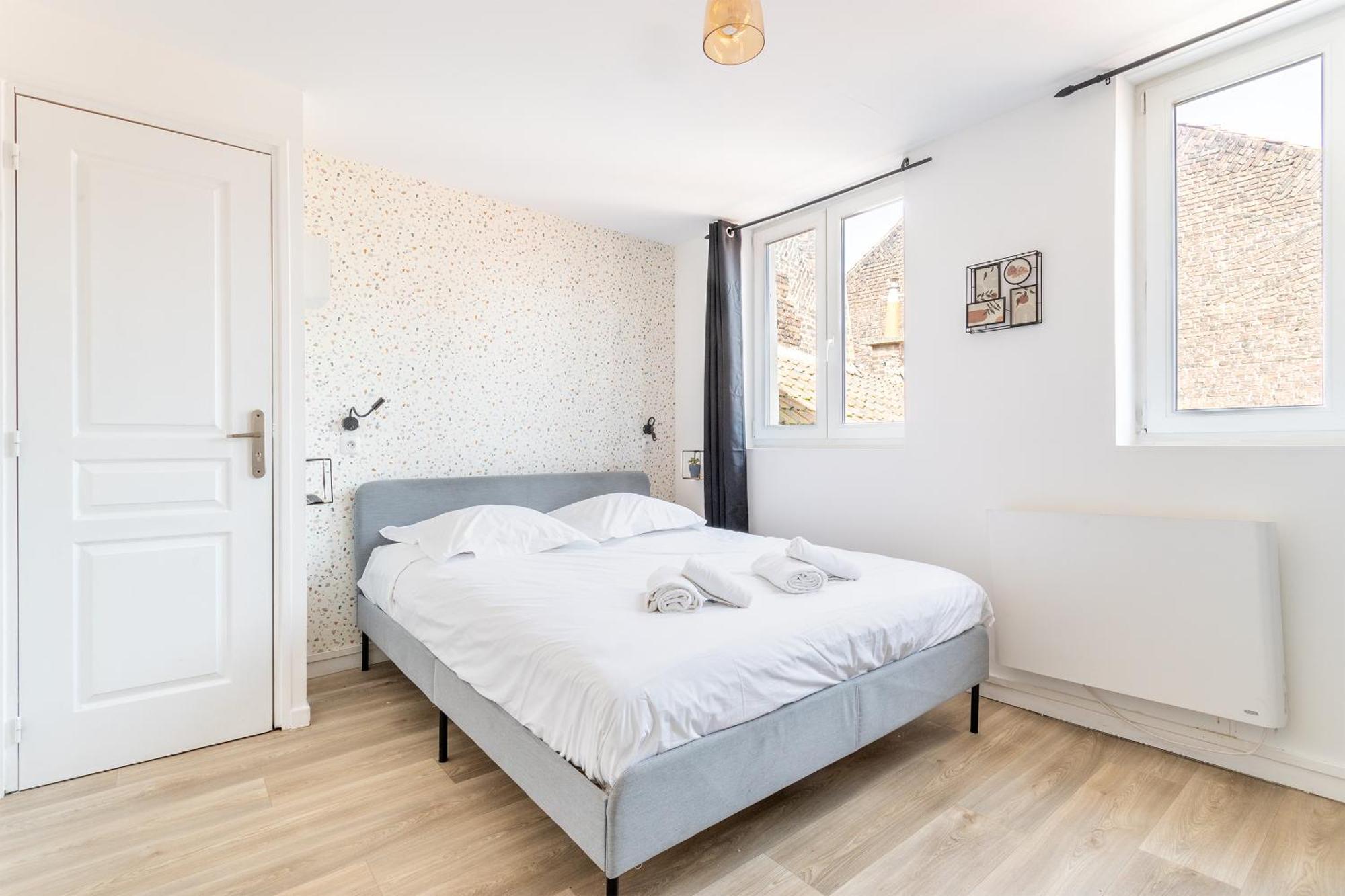 S&K Suite Grande Rue Roubaix - Chambre Spacieuse Et Sdb Privee - Netflix Et Cuisine Εξωτερικό φωτογραφία