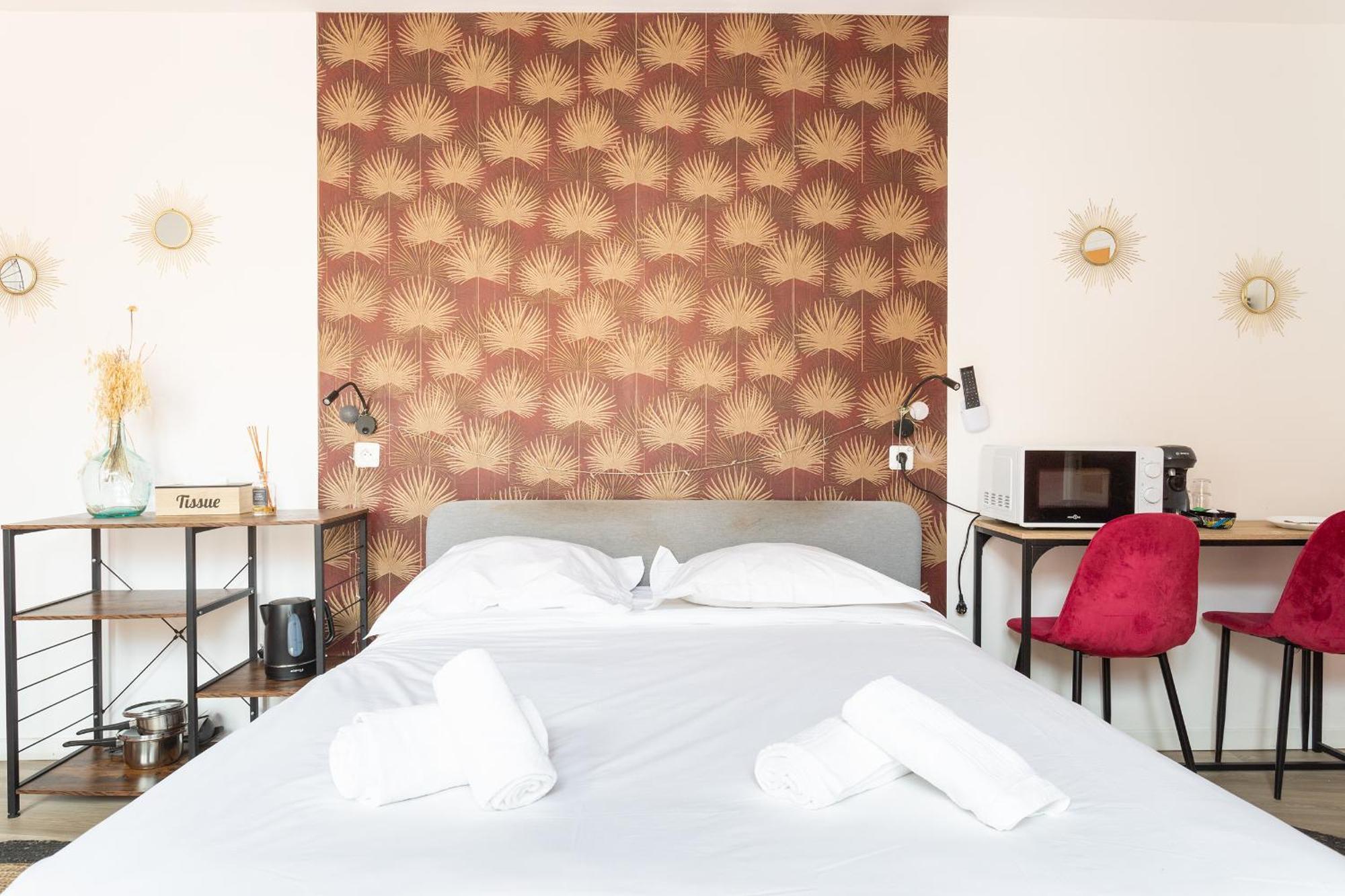 S&K Suite Grande Rue Roubaix - Chambre Spacieuse Et Sdb Privee - Netflix Et Cuisine Εξωτερικό φωτογραφία